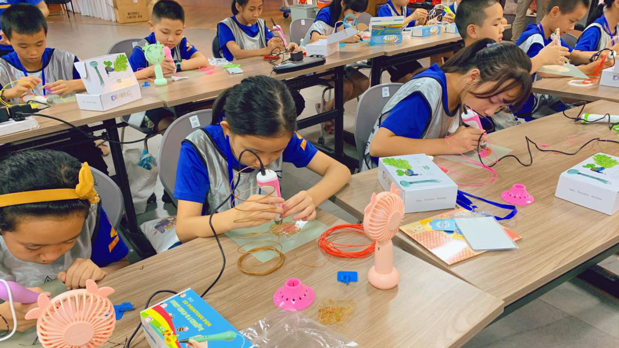 寓學于樂中成為一名小設計師，國潮崛起——青少年國潮設計快閃學堂正式結營~