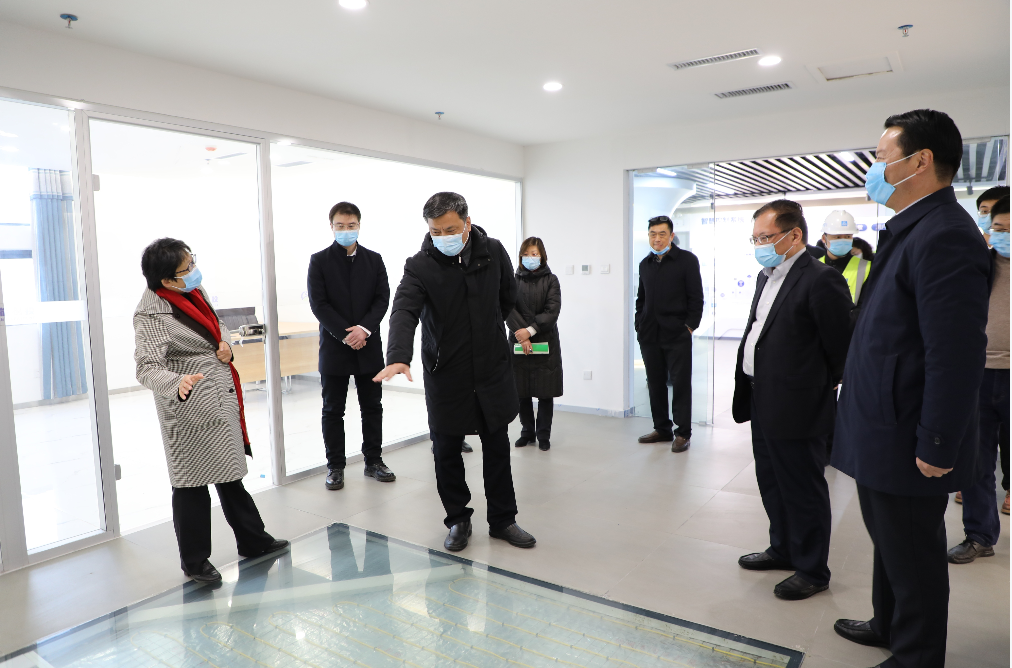 焦作示范區黨工委書記呂沛一行蒞臨設計城參觀調研