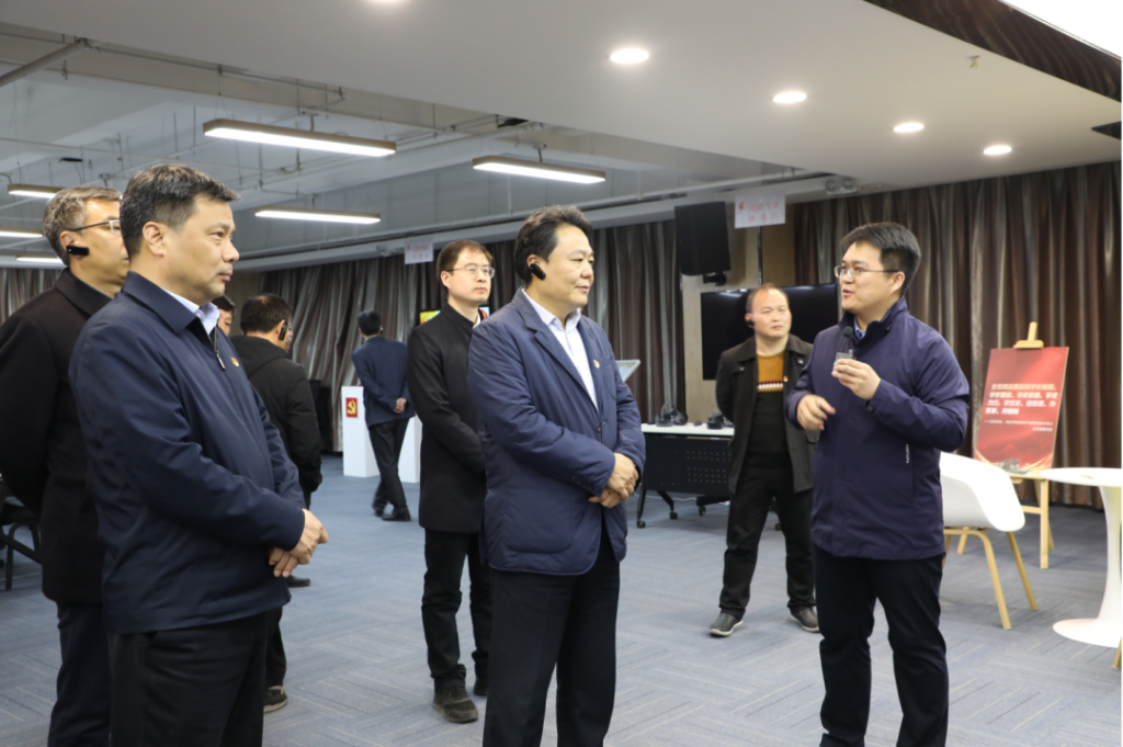 全市2020年第四季度基層黨建觀摩團蒞臨設計城觀摩