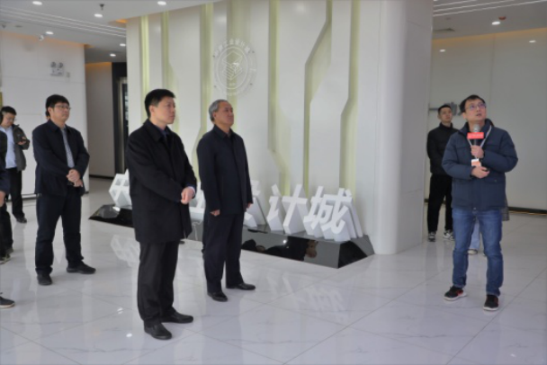 市領導蒞臨設計城調研新的社會階層人士實踐創新基地建設情況