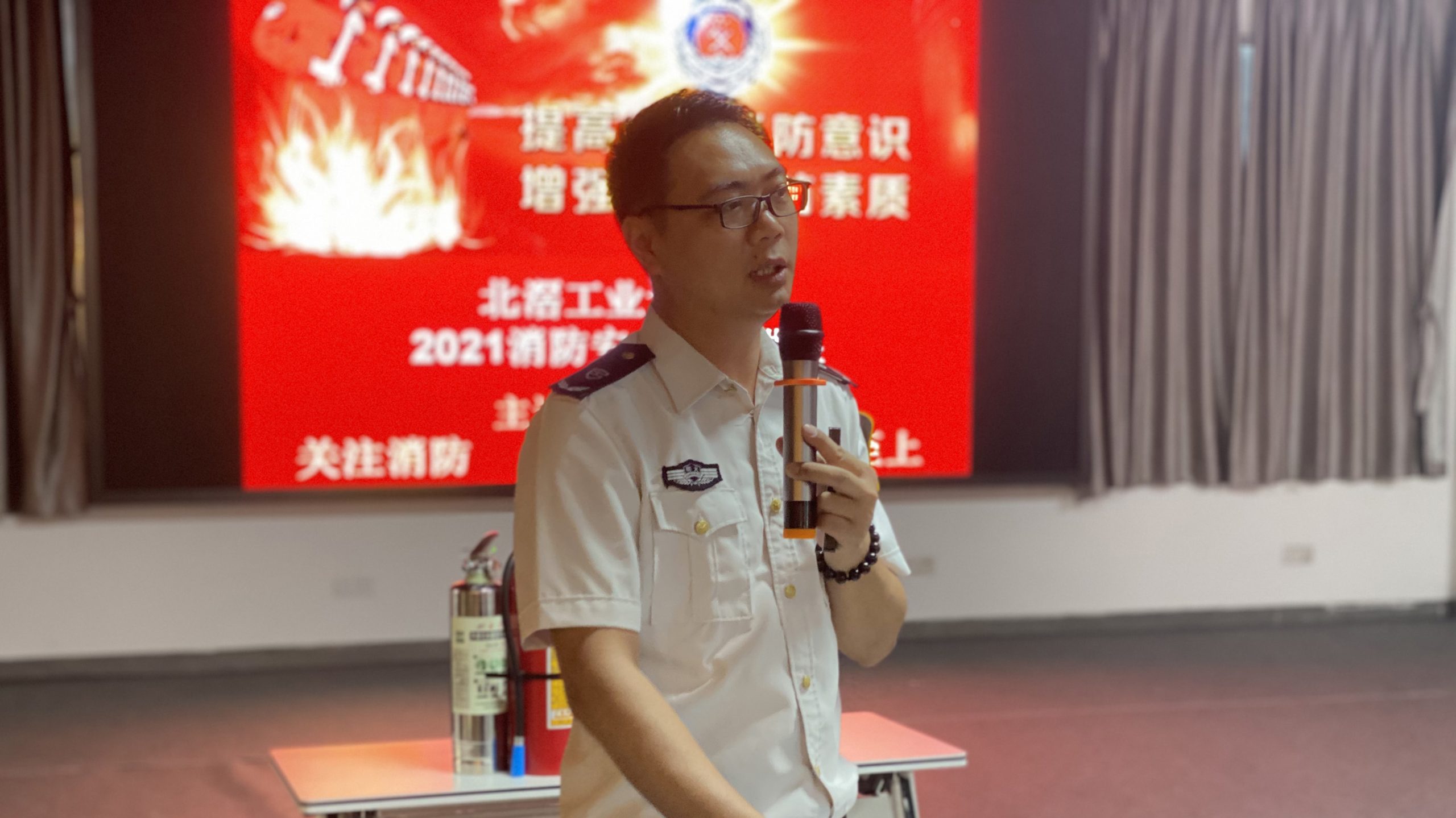 消防常演練、安全記心中，筑牢園區消防安全防線