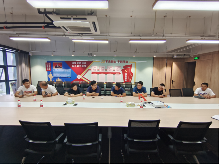 中原工業設計城丨汛期再部署 園區服務暖人心