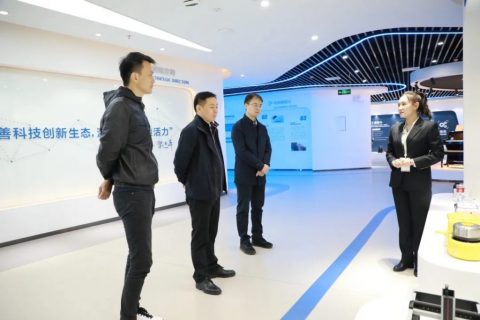 德微電技術(shù)（深圳）有限公司董事長孫文化一行到訪設(shè)計城參觀