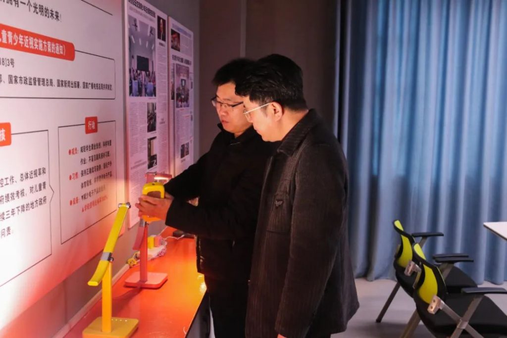 宜春市委組織部部務(wù)委員楊文先一行調(diào)研中部教裝城，他稱贊道……