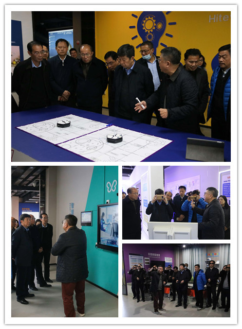 省人大環資委主任委員吳治云一行調研中部教裝城