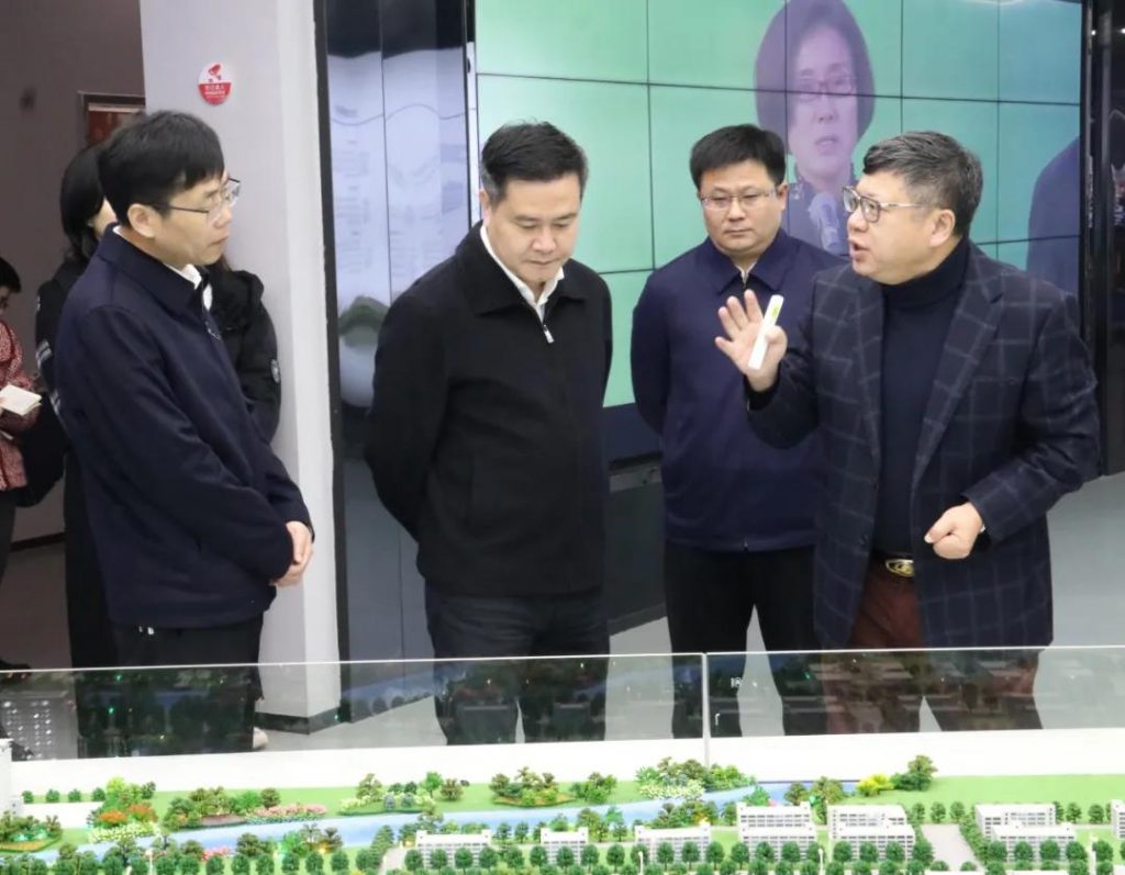 聚焦！南昌市紅谷灘區黨政代表團考察設計小鎮