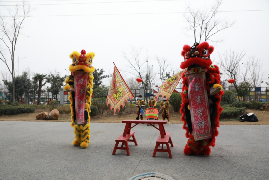 開工大吉 | 舞獅歡慶開門紅，中原工業設計城虎年再出發!