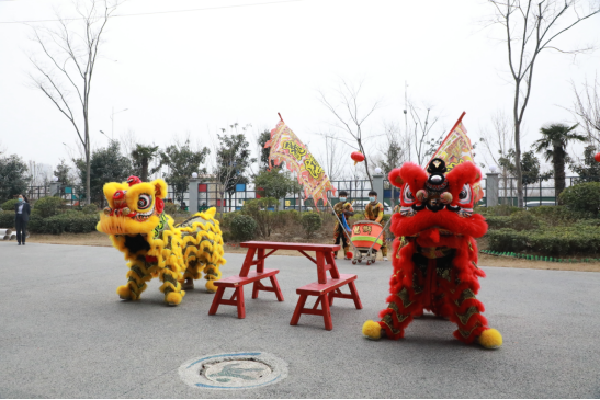 開工大吉 | 舞獅歡慶開門紅，中原工業設計城虎年再出發!