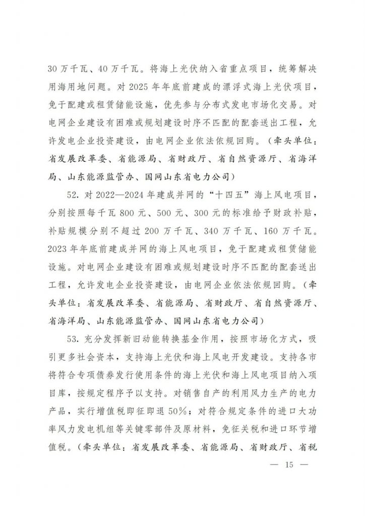 政策宣貫｜山東省人民政府關于印發2022年 “穩中求進”高質量發展政策清單 (第二批)的通知