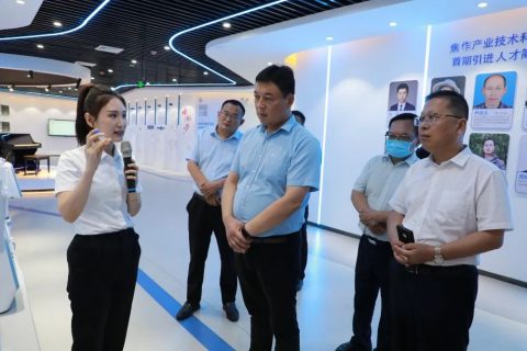 【新聞動態(tài)】山東梁山縣經(jīng)濟開發(fā)區(qū)黨工委副書記布留省一行蒞臨設計城參觀考察