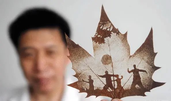 設計城好物甄選 | 葉雕——刻在葉子里的世界